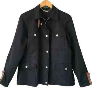 Lauren Ralph Lauren Women’s Size Small PP Black With Lamb Leather spring